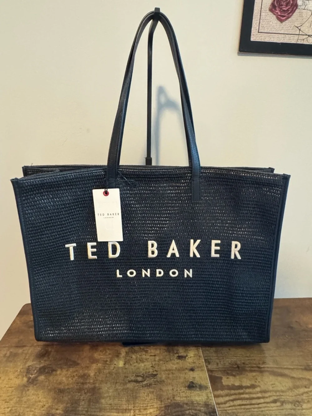 Ted Baker London Black Large Tote Bag